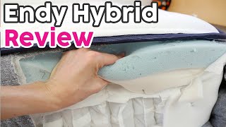 Endy Hybrid Review  A BudgetFriendly Canadian Hybrid Mattress [upl. by Arlyn793]