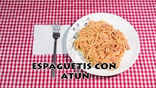 Espaguetis Con Atún [upl. by Annaitat242]