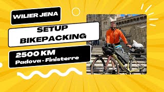 ATTREZZATURA PER VIAGGIARE IN BICI II Set up gravel  Nuova Bici  WILIER JENA bikepacking [upl. by Husch]