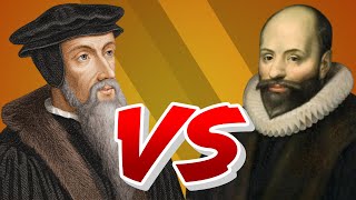 5 Points Comparison between Calvinism vs Arminianism [upl. by Anirehs107]