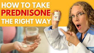 How to Take Prednisone the RIGHT way [upl. by Edrea]