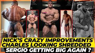 NICK WALKERS INSANE IMPROVMENTS AT 7 WEEKS OUT OF OLYMPIA 2023 CHARLES LOOKING DICED SERGIOTONIO [upl. by Skyla]