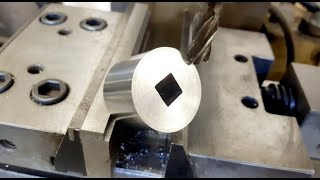 How to make a square hole  come fare un foro quadrato [upl. by Egerton]