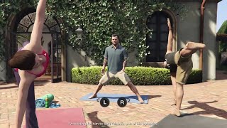 GTA5 Gameplay 16  Mission Did Somebody Say Yoga  gta5 gta RockstarGames gtav gtaonline [upl. by Yduj454]