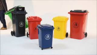 Wheelie Bins with Optional Lids [upl. by Gatias807]