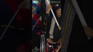 Pinoy Paralympians sa opening ceremony ng 2024 Paris Paralmypic Games [upl. by Anecusa]