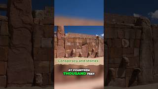 ✨Exploring Tiwanaku Ancient Mysteries at 14000 Ft foryou history facts acienthistory shorts [upl. by Nosnaj]