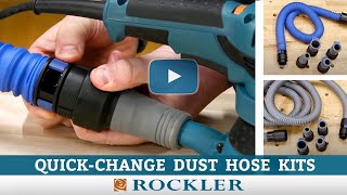 ClickConnect Workshop Dust Collection Hoses [upl. by Walliw]