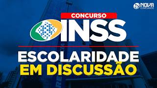 CONCURSO INSS 2024 Sindicato pede mudança de escolaridade para técnico ❌ [upl. by Auginahs]