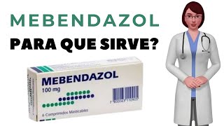 MEBENDAZOL que es y para que sirve mebendazol como tomar mebendazol 100 mg tablets [upl. by Zimmer463]