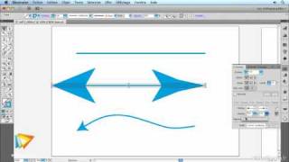 Illustrator CS5  Les pointes et flèches [upl. by Lihcox]