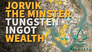 Jorvik The Minster Wealth Tungsten Ingot Assassins Creed Valhalla [upl. by Turino]