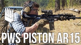 PWS Rifles Piston AR15 better than the HK416 [upl. by Culliton238]