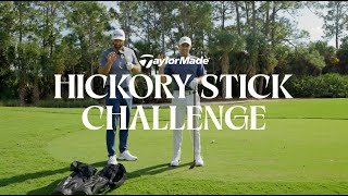 Hickory Stick Challenge with Rory and DJ  TaylorMade Canada [upl. by Saville]