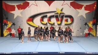 RMNord2015  Chilli Peppers  Senior Allgirl Cheer Level 6 [upl. by Ahsirtal11]