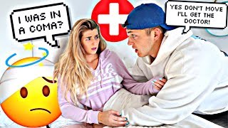 Convincing My Girlfriend She Was In A Coma PRANK😱 [upl. by Bolton393]