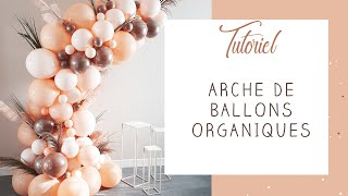 Comment réaliser une guirlande  arche de ballons organiques tuto de Claire [upl. by Yann579]