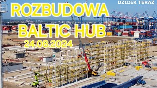 ROZBUDOWA TERMINALA KONTENEROWGO W GDAŃSKU 24082024 [upl. by Maclay]