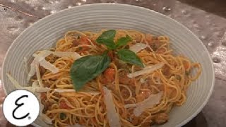 Pasta with Vodka Sauce and Sausage  Emeril Lagasse [upl. by Clim326]