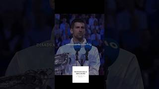 Novak Djokovic on dreams novakdjokovic novakđoković novakdjokovicspeech motivation trending [upl. by Ayama959]