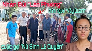 Bất ngờ Thanh Nhàn Bùi quotLên Phườngquot có hàng trăm người vây quanh cuộc gọi 100 triệu với quotLệ Quyênquot [upl. by Timothea]