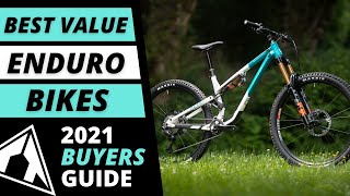 Best Value Enduro Mountain Bikes  2021 MTB Buyers Guide [upl. by Eidna356]