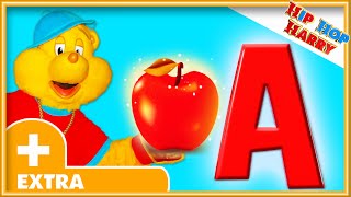 The Letter A  ABC Songs For Kids  Hip Hop Harry [upl. by Cecelia885]