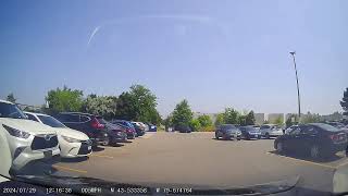 Paid Parking At 3085 Glen Erin Drive Mississauga  Entering And Exiting [upl. by Carolina]