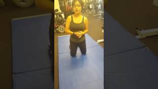 Kneeling squats  ataxiahemiparesisstroke [upl. by Haneen864]