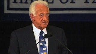 Bob Uecker is inducted into the Baseball Hall of Fame [upl. by Eenert]