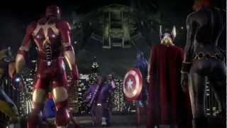 Marvel Avengers Battle For Earth Wii U Gameplay HD [upl. by Wolk]