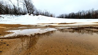 Rockhounding In The Peaceful Rain One Year On YouTube [upl. by Charline]