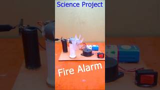 How to Make Fire Alarm  Science Exhibition Project  Science Project [upl. by Atikihs]