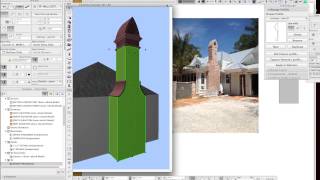 ArchiCAD Tutorial 22 Modeling tips for Chimneys in ArchiCAD [upl. by Casper]