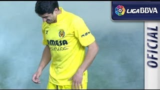 Lanzan gas lacrimógeno en el Villarreal CF  Celta de Vigo [upl. by Traver]