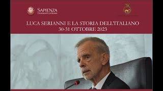 Luca Serianni e la storia dellitaliano [upl. by Urina59]