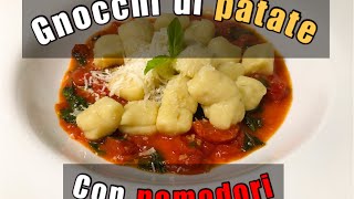 How to make potato gnocchi with fresh tomato sauce [upl. by Aman327]