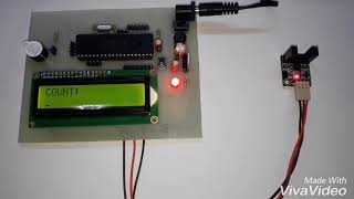 PIC microcontroller based Object Counter project [upl. by Kumler]