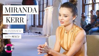 Miranda Kerr on Baby Plans and Style Advice [upl. by Ainud]