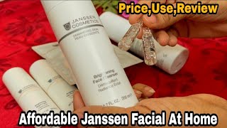 How To Do Affordable Parlour Secret Janssen Facial  1 magical Product Of Janssen janssenfacial [upl. by Prentice48]