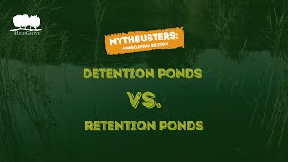 Detention Ponds vs Retention Ponds Is There A Difference [upl. by Brigette447]