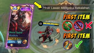 Lawan Sampai Menyerah First Item ini wajib buat Moskov  gameplay moskov top global [upl. by Cerveny]