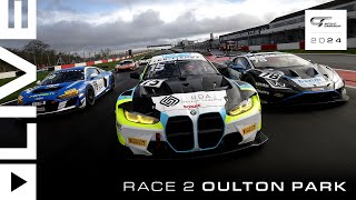 FULL RACE  Race 2  Oulton Park  2024 British GT Championship [upl. by Fania]