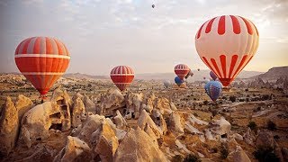 Mongolfiere sulla Cappadocia [upl. by Ayotnahs]