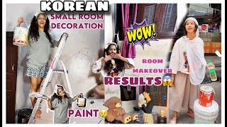 KOREAN SMALL ROOM MAKEOVER UNDER 2000🤩  BSS YEAH GALTI ❌MT KRNA G🥹ARTI CHAUDHARY [upl. by Liahcim]