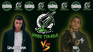 UNDERDANN VS NIKI  LIGA VASO TIRADO 🥤  eltugurio batallasescritas lacasadelrapargentino [upl. by Vincelette]