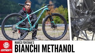 Marco Fontanas Bianchi Methanol XC Bike  GMBN Pro Bikes [upl. by Doelling]