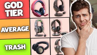 BEST Wireless Gaming Headset Tier List 2024 [upl. by Nirraj]