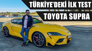 Türkiyedeki İlk Test  Yeni Toyota Supra [upl. by Geller]