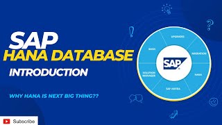 SAP BASIS  HANA DATABASE INTRODUCTION [upl. by Emalee]